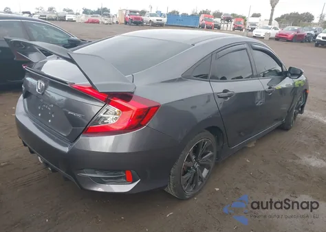 2019 Honda Civic Sport from USA, damaged, VIN 2HGFC2F88KH515774